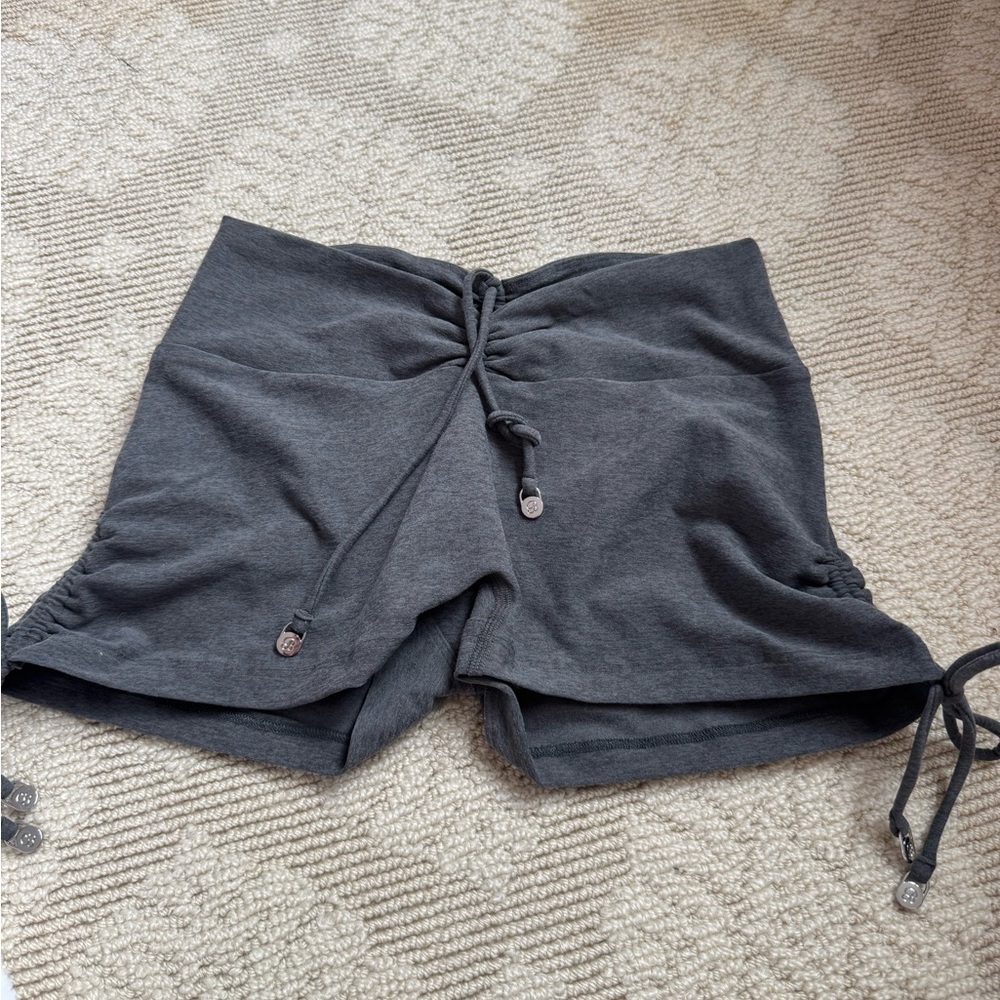 Bombshell Gray Women's Drawstring Shorts